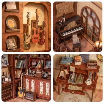 DIY Book Nook The secret Rhythm.