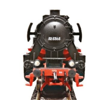 Locomotora de vapor 52 5365 de la Deutsche Bundesbahn.