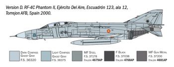 RF-4 C/E Phantom II. Kit plástico escala 1/72.