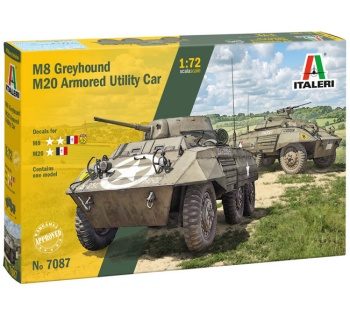 M8 Greyhound M20 Armored utility car.