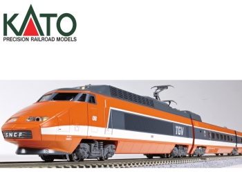 TGV Sud-Est SNCF. Set especial tren completo de 10 unidades.