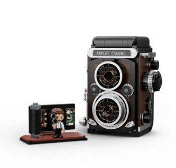 RETRO: Twin lens reflex camara, 793 piezas.