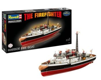 The Firefighter Habor Fire Boat. Kit plástico escala 1/87