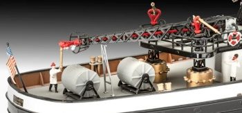 The Firefighter Habor Fire Boat. Kit plástico escala 1/87