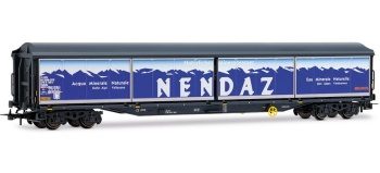 Vagón 4 ejes SBB Bauart Habiks NENDAZ, época V.