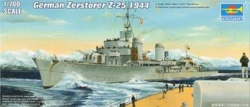 German Zerstorer Z-25 1944