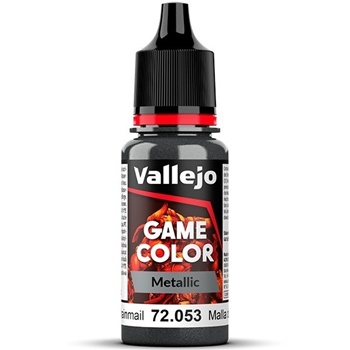 Pintura GAME COLOR Metallic malla de acero, 18ml (122)