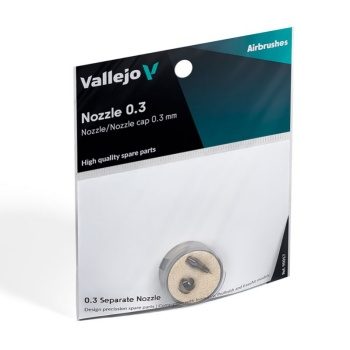 Recambio obturador Aerografo vallejo 0.3mm.
