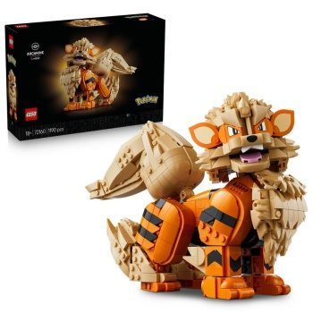 POKEMON Arcanine, 1190 piezas.