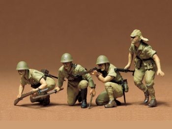 Japanese army infantry, escala 1/35.