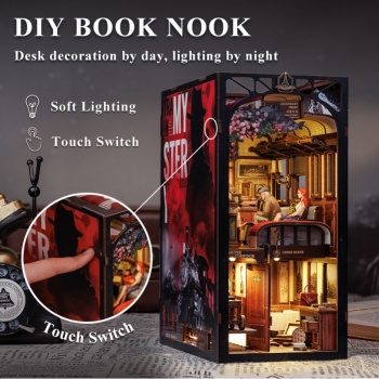 BOOK NOOK Kit Train Mystery case.