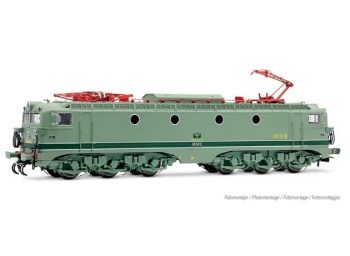 Locomotora eléctrica RENFE 276-129 diferentes pantos con regilla, verd