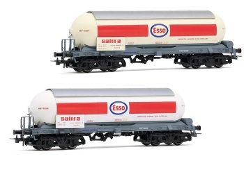 Set RENFE 2 cisternas ESSO SALTRA para amoníaco, época IV.