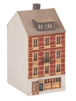 Edificio con panaderia.