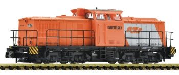 Locomotora diesel 203 500-4 del Servicio de Transporte Ferroviario RTS