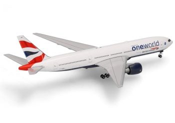 British Airways Boeing 777-200 oneworld.