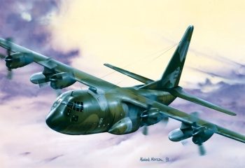 C-130E/H Hercules. Kit de plástico escala 1/72.