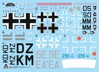 Dornier Do217 J-1/J-2 Nachtjager, escala 1/72.