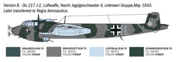 Dornier Do217 J-1/J-2 Nachtjager, escala 1/72.