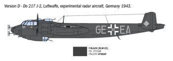 Dornier Do217 J-1/J-2 Nachtjager, escala 1/72.