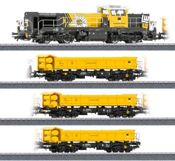 Set de locomotora y vagones Leonhard Weiss, época VI.