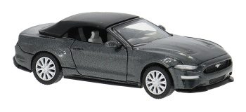Ford Mustang VI Convertible color gris oscuro.