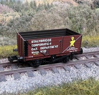 Vagón abierto RTR Stalybridge Corp Gas Dept.