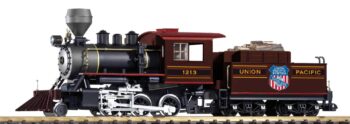 Locomotora de vapor Mini-Mogul con licitación de Union Pacific.