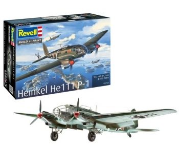 Heinkel He111 P-1. Kit de plástico escala 1/32.