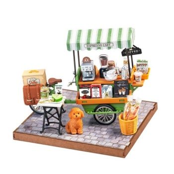 Travel Street Aromatic Coffe Cart.