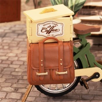 Travel Street Aromatic Coffe Cart.