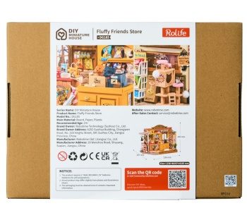 DIY Miniature House: Fluffy Friends Store.