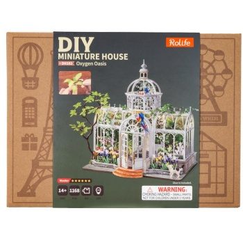 DIY Miniature House: Oxygen Oasis.