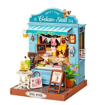 Miniature House Gelato Stall.