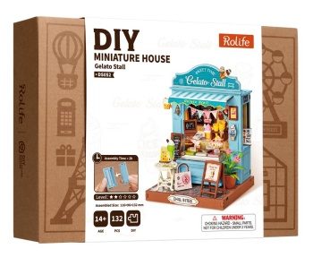 Miniature House Gelato Stall.
