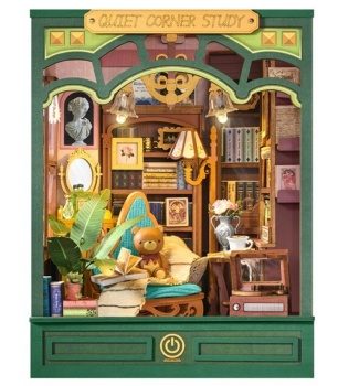 BOOKNOOK Quiet Corner Study.
