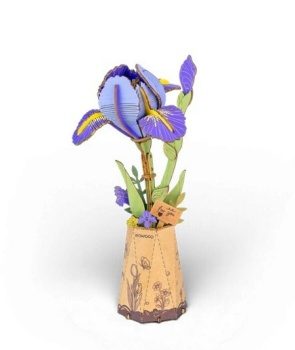 Iris de color lila
