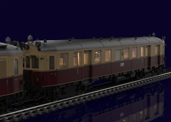 Automotor eléctrico elT 1126 de la Sociedad de Reichsbahn alemana (DRG