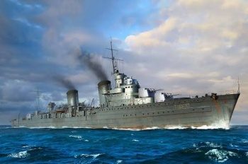 Russian Destroyer Taszkient 1942, kit plástico escala 1/700.
