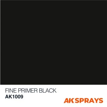 Imprimación fina spray color negro, 400ml