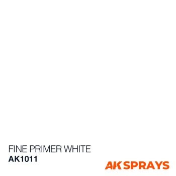Imprimación fina spray color blanca, 400ml.