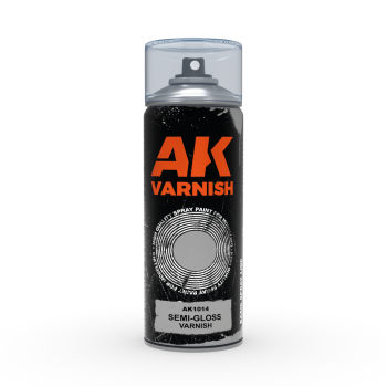 AK Barniz satinado, spray 400ml.
