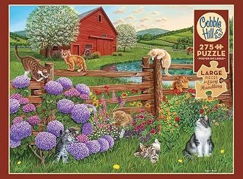 Granja de gatos, 275 piezas.