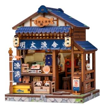 DIY Miniature House Fukuoka Mentaiko kitchen.