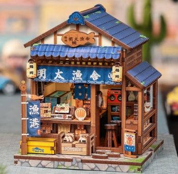 DIY Miniature House Fukuoka Mentaiko kitchen.