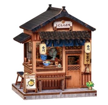 DIY Miniature house Kagama Udon House.