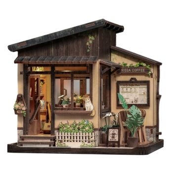 Diy Miniature House KISSA COFFE.