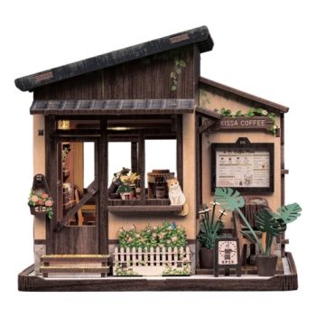 Diy Miniature House KISSA COFFE.