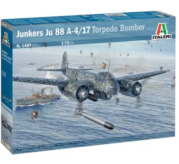 Junkers Ju88A-4/17 Torpedo Bomber. Escala 1/72.