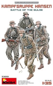 Infantería alemana a escala 1/35.